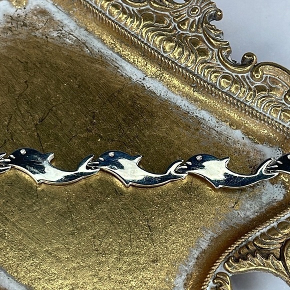 Dolphin 925 Silver Bracelet - Picture 3 of 4